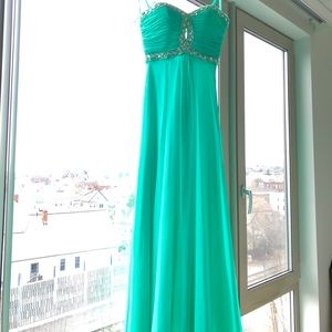 Faviana strapless dress size 00